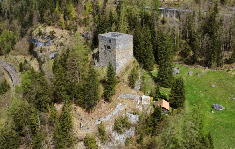 Ruine Felsenburg, Kandergrund, Switzerland, Switzerland